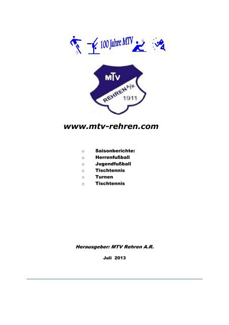 130720_Vereinskurier Nr.02-2013.pdf - MTV Rehren