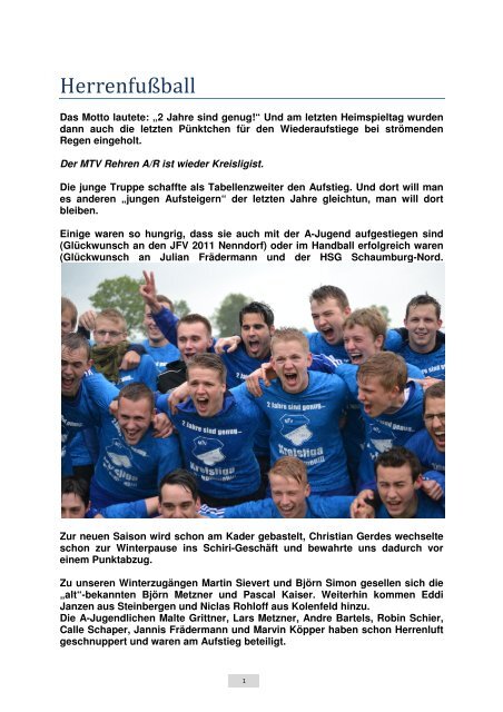 130720_Vereinskurier Nr.02-2013.pdf - MTV Rehren