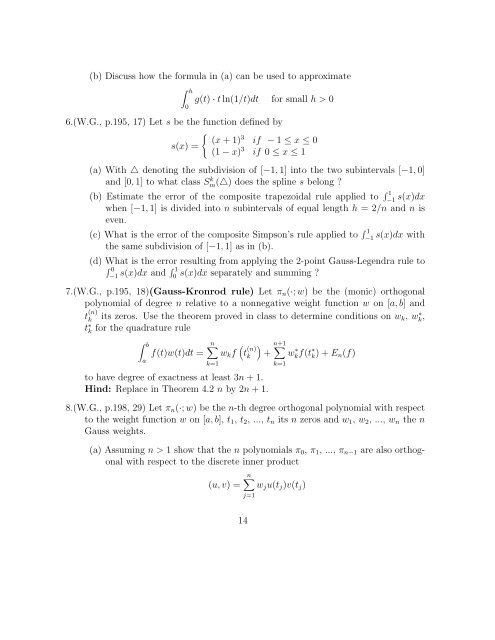 Chapter 4 Numerical Differentiation And Integration