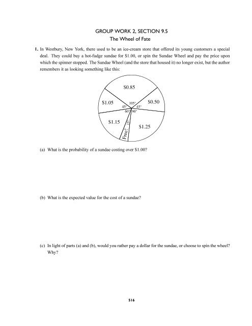 9 FURTHER APPLICATIONS OF INTEGRATION