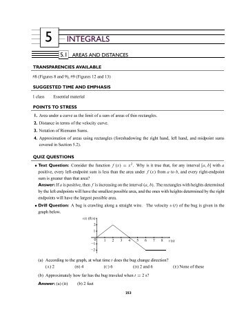 5 INTEGRALS