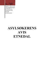 Asylsøkerens Avis nr 1 - jan 13 - Hero Norge AS