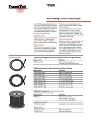 TT3000 Sensing Cable for Conductive Liquids