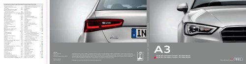 A3 Sportback Audi S3 Compact Coupé