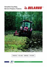 Belarus Tractor Brochure (pdf)