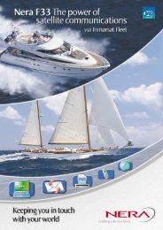 Nera Fleet F33 Yachting Brochure - Explorer Satellite