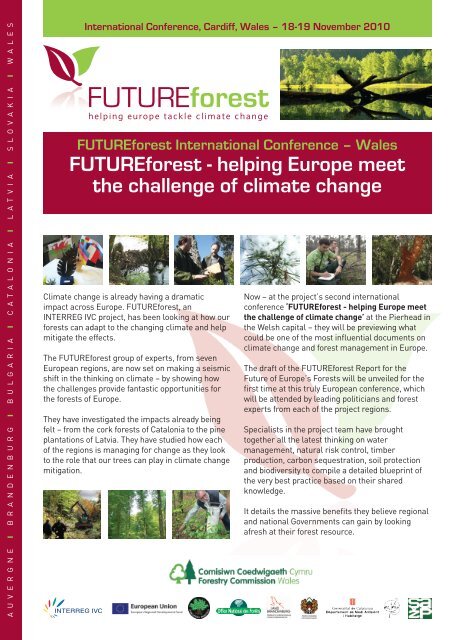 Cardiff International Conference - FUTUREforest