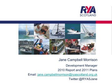 Jane Campbell Morrison - RYA Scotland