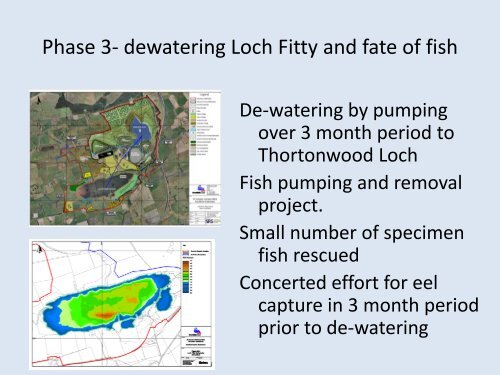 Loch Fitty coal mining development: forming a fish mitigation