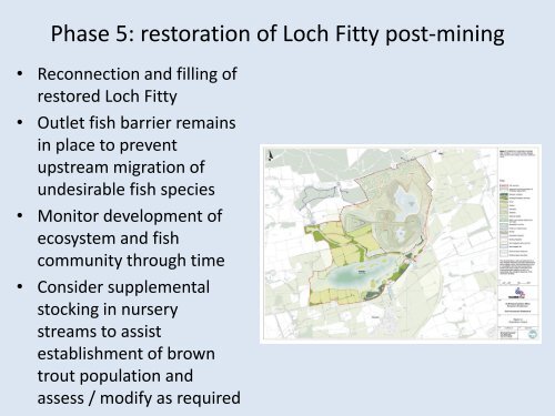 Loch Fitty coal mining development: forming a fish mitigation