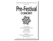 Pre-Festival - Herndon High School Choir, Herndon VA