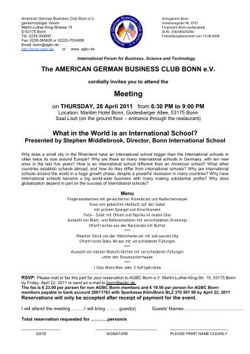 American German Business Club Bonn e