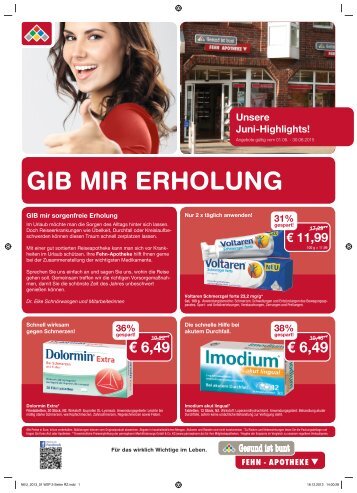 GIB MIR ERHOLUNG