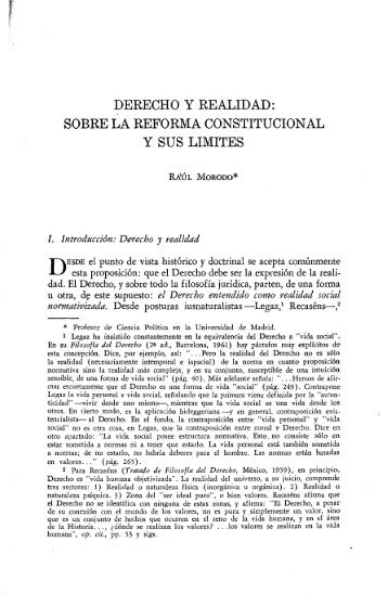 derecho y realidad - Revista de Ciencias Sociales