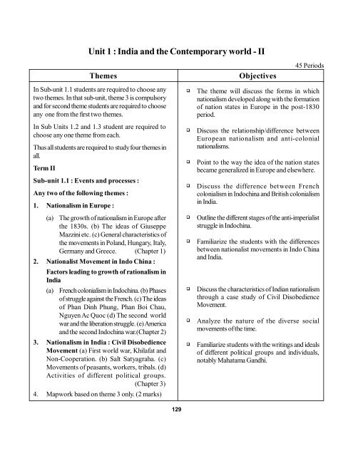 Secondary School Curriculum 2012 - Central Board of Secondary ...