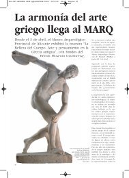 La armonÃ­a del arte griego llega al MARQ - Anuarios Culturales
