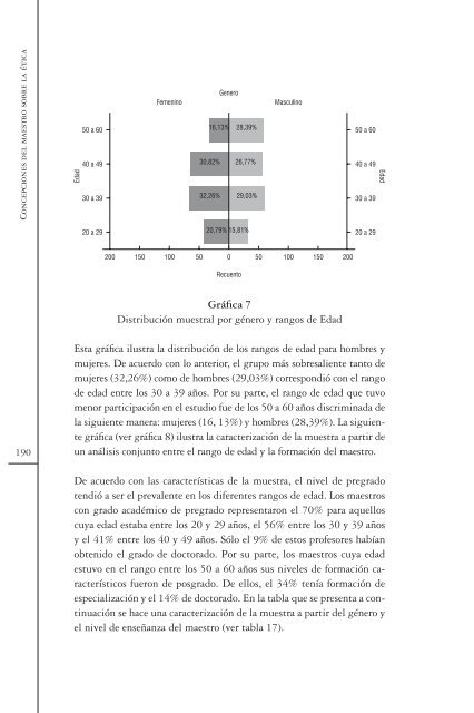 Concepciones del maestro sobre la ética