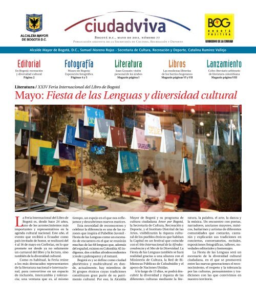 Mayo: Fiesta de las Lenguas y diversidad cultural - Ciudad Viva