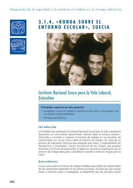 Informe - La integraciÃ³n de la seguridad y la salud en el trabajo en ...