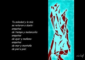 Poemas / Pinturas de Chalena