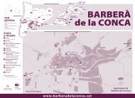 8709 - MAPA BARBERÃ CARA - Turisme a la Conca