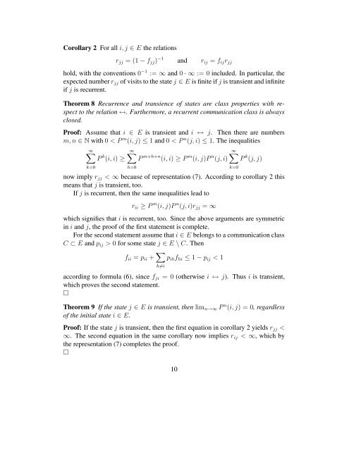 Hui's reference material on Markov chains (pdf)