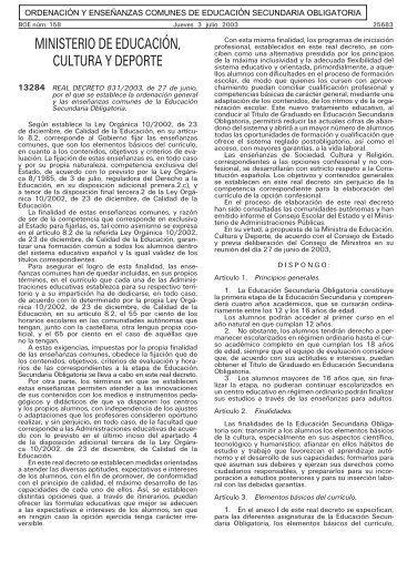 BOE 158 de 03/07/2003 Sec 1 Pag 25683 a. 25743 - IES Alquibla