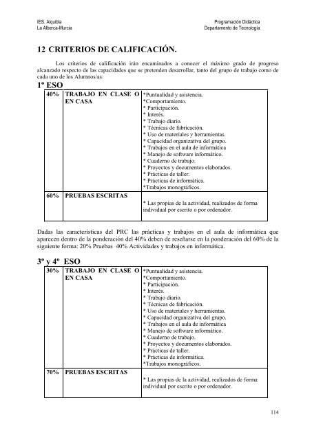 ProgramaciÃ³n didÃ¡ctica - IES Alquibla