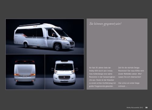 Reisemobile 2012 - Hobby Caravan