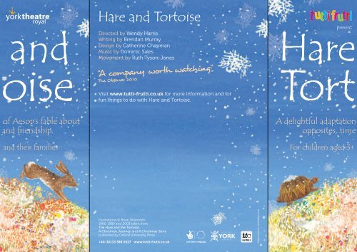 H&T_ TF Leaflet AW.indd - tutti frutti productions