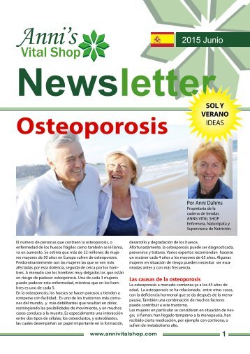 June Newsletter (Spanish)