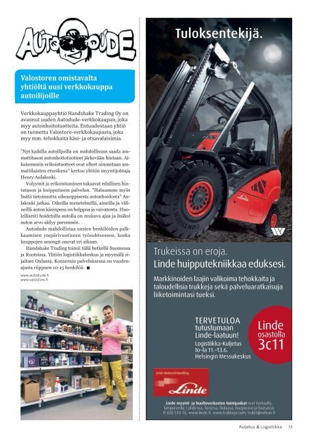 Kuljetus & Logistiikka 3 / 2015