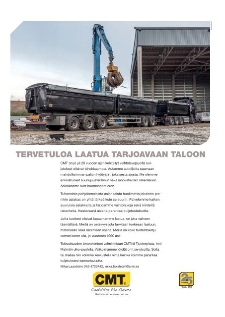 Kuljetus & Logistiikka 3 / 2015