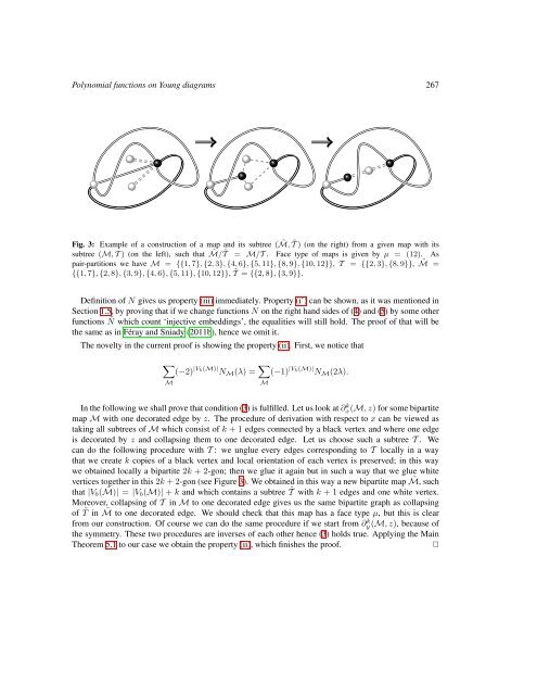 Polynomial functions on Young diagrams arising from bipartite graphs