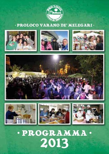 PROGRAMMA - PRO LOCO di VARANO de