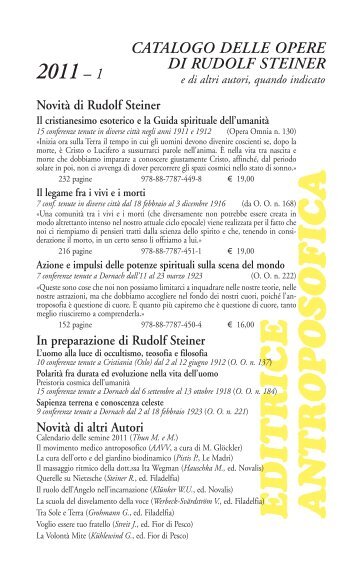 catalogo 2011 - Libera Conoscenza