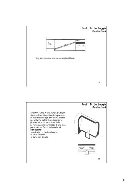 lezione 20a scolmatori.pdf - Dipartimento di Ingegneria Idraulica ed ...
