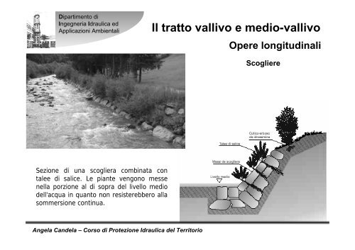 PARTE IV La difesa idraulica del tratto vallivo - Dipartimento di ...