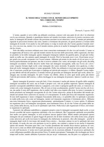 steiner - o.o. 214 il nesso dell'uomo con il mondo dello spirito conf.1