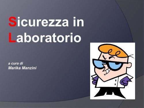 Sicurezza in laboratorio