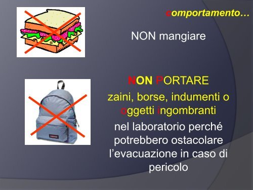 Sicurezza in laboratorio