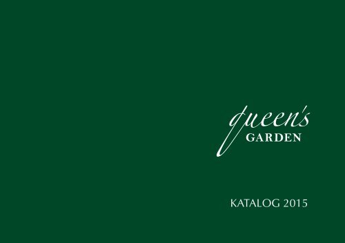 QUEEN's GARDEN Katalog 2015