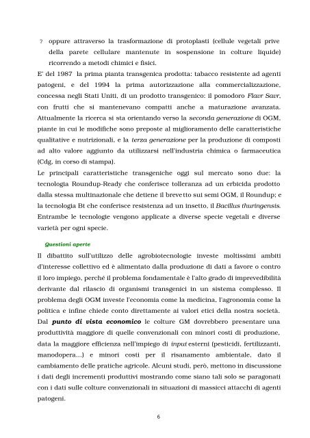 Campi di battaglia: il dibattito sugli OGM - Filosofia ambientale