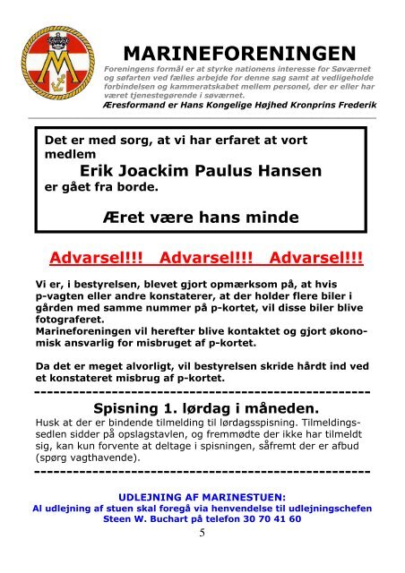 Mastekranen 2012 blad 2.pdf - Marineforeningen Slagelse