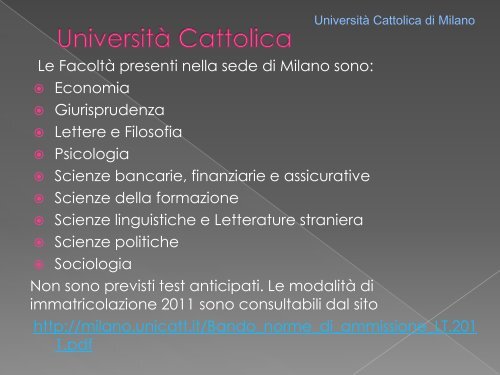 Verso l'universitÃ  - Liceo scientifico Albert Einstein