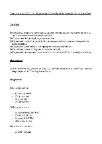filosofia 4 G.pdf - Liceo scientifico Albert Einstein
