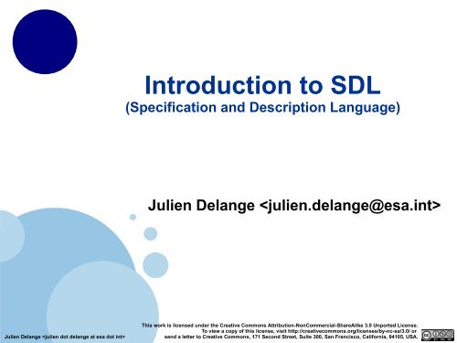 Introduction to SDL - Julien