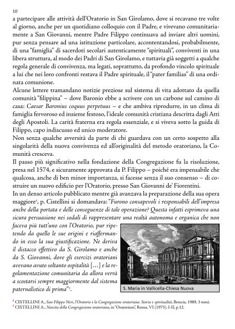 Cesare Baronio, discepolo e primo successore di San Filippo Neri