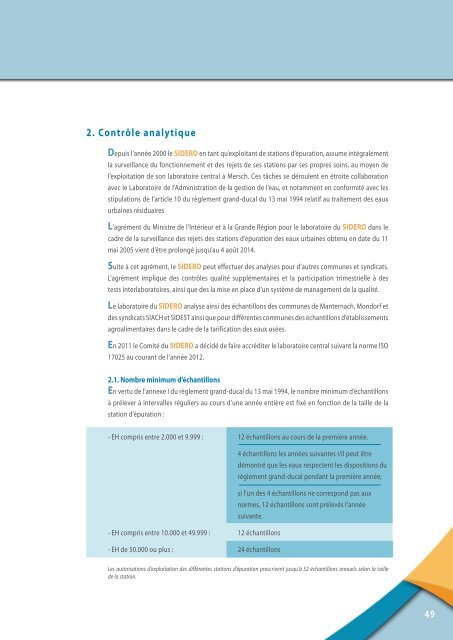 Consultation du rapport de gestion. - SIDERO