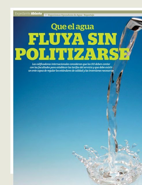 Agua libre de política